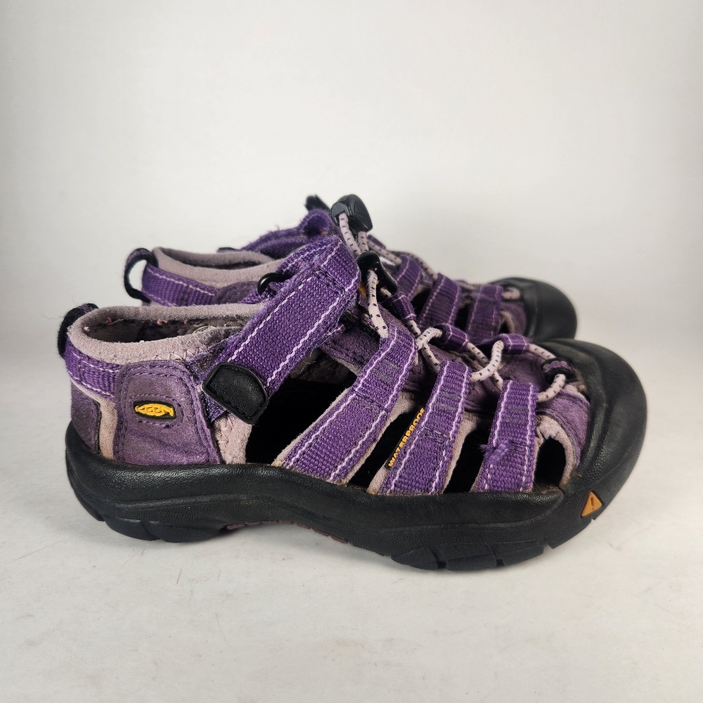 KEEN Kids Sandal Size 12 Purple Fisherman Outdoor Cap Toe Washable Shoes - Picture 2 of 12